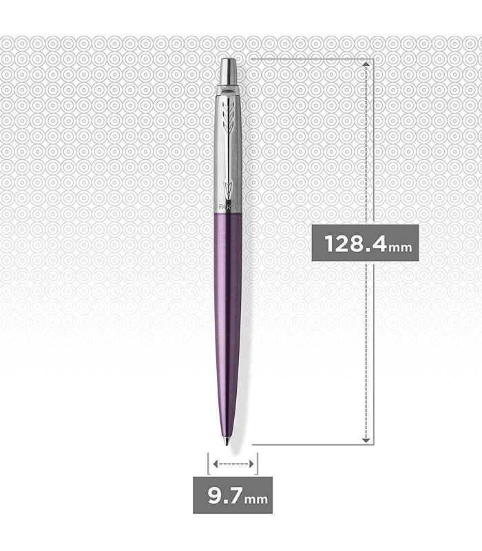 Parker Jotter Ballpoint Pen | Victoria Violet | Medium Point Blue Ink